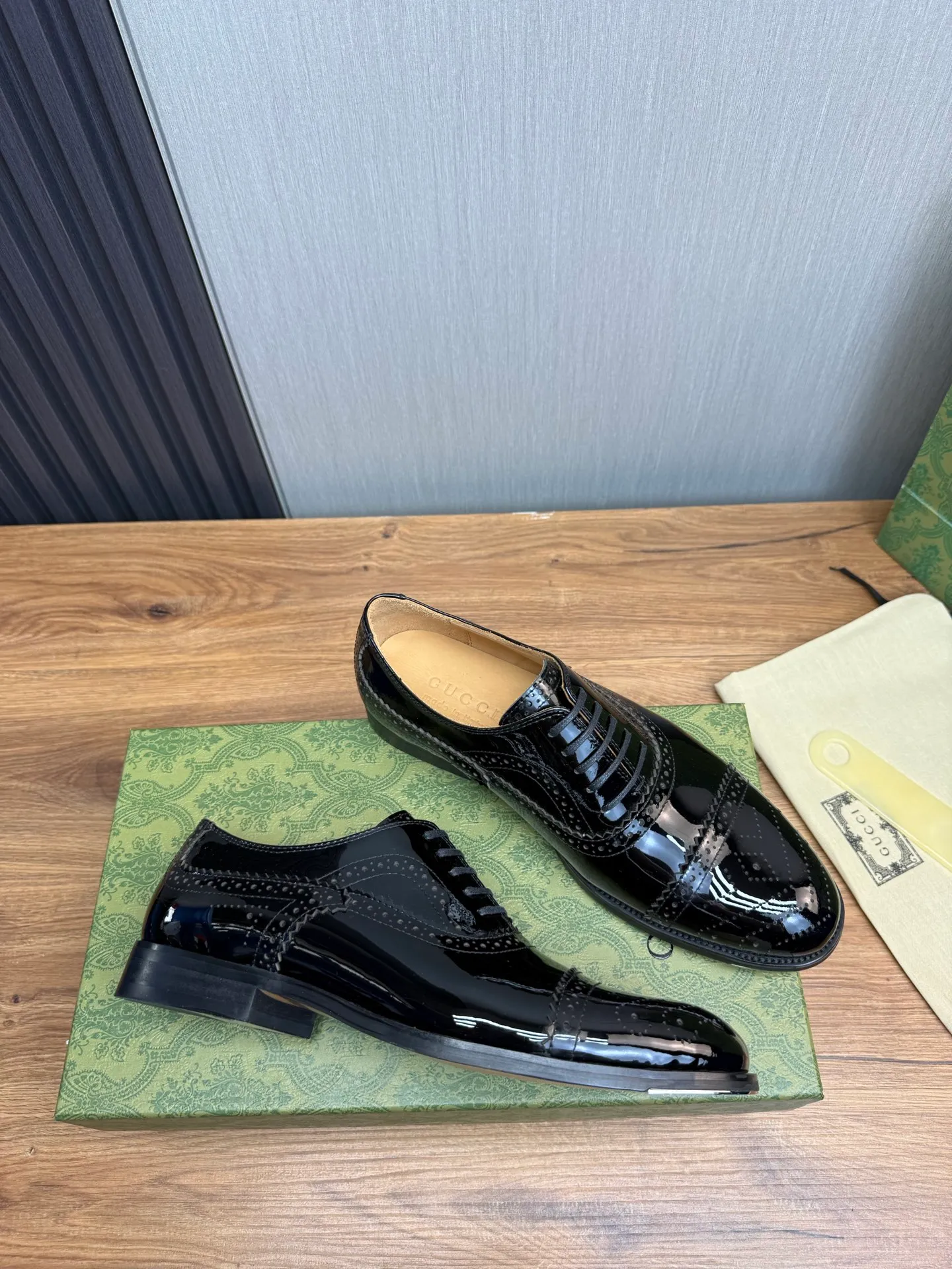 Men's shoes 💰680💰 GUCCI Gucci. Men's business casual leather shoes, all made of imported original brand leather, just to create a more comfortable wearing experience. Upper: original cowhide + imported cowhide lining, original non-slip and wear-resistant outsole ✔️36-45 (38.45 non-refundable)